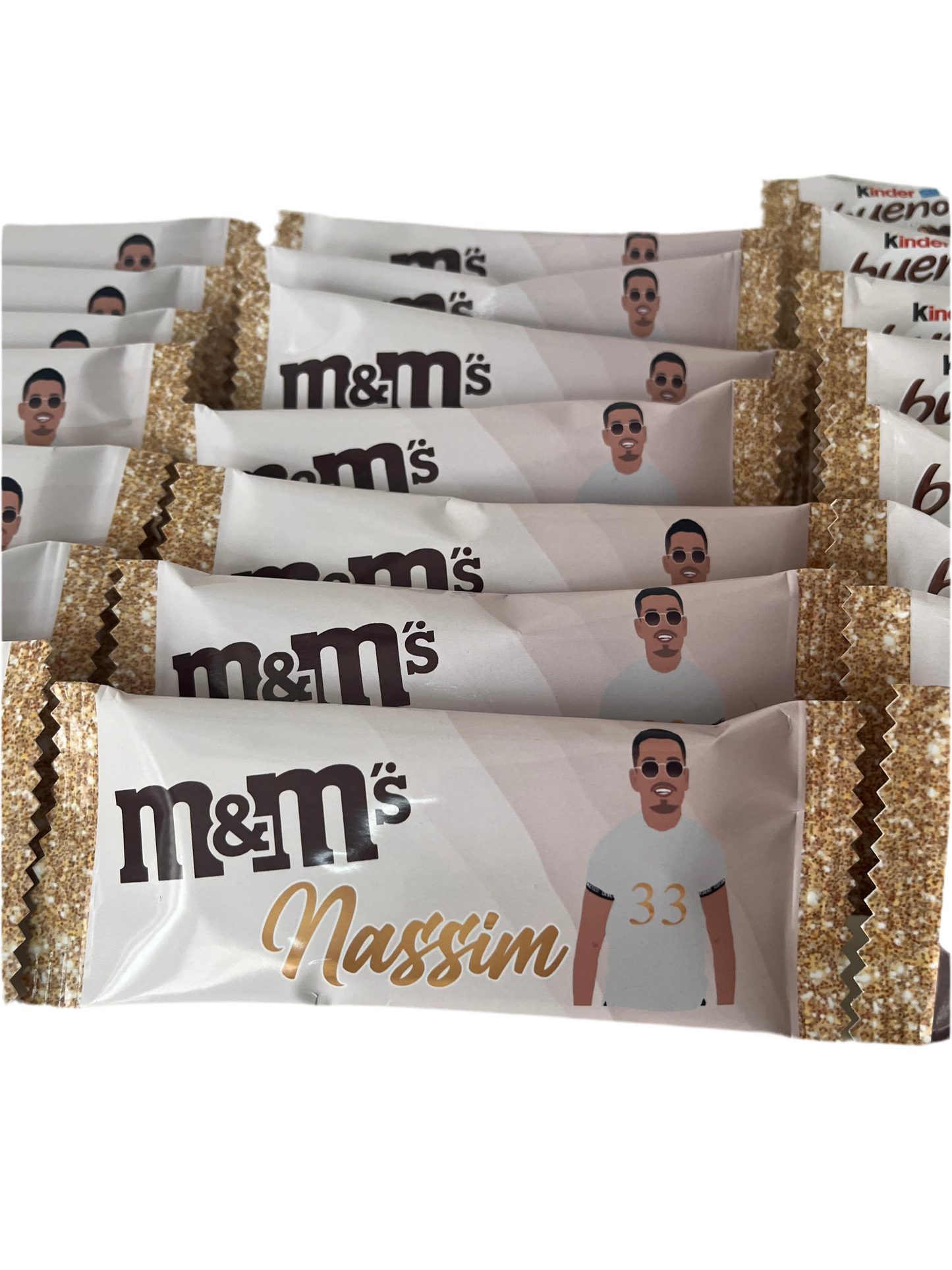 M&m’s personnalisé pour anniversaire, baptême, mariage, retour de Omra, baby shower, naissance